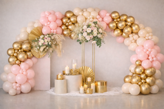 Set Blush & Gold Royal Arch