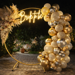 Set Bride to Be Golden Night