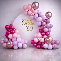 Set elegante rosa y rose gold