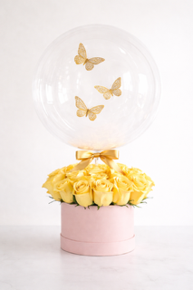 Butterfly Rose Bubble