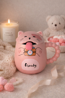 GREEDY CAT MUG